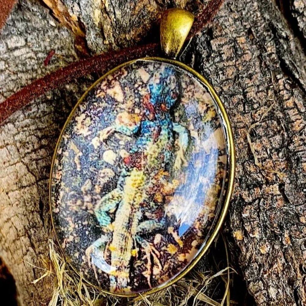Lizard Pendant Necklace